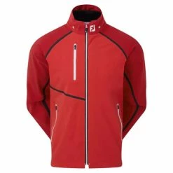 FootJoy Gents Hydro Tour Waterproof Jacket Red Tonal