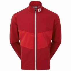 FootJoy Gents HydroLite Waterproof Jacket Red Tonal