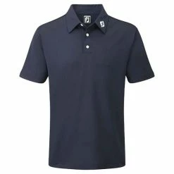FootJoy Gents Solid Pique Shirt Navy