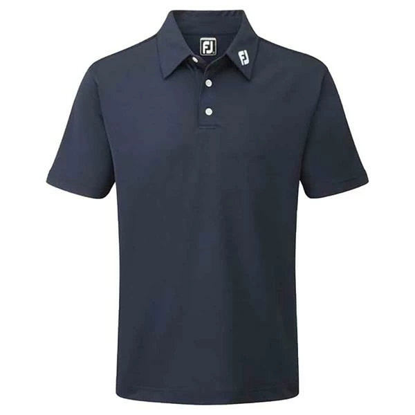 FootJoy Gents Solid Pique Shirt Navy