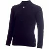 Green Lamb Ladies Gigi SuperWool ½ Zip Sweater Navy