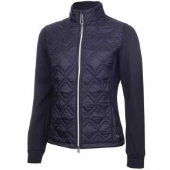 Green Lamb Ladies Gerry Quilted Jacket Navy