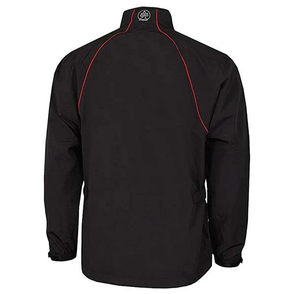 ProQuip Gents Aquatec Waterproof Jacket Black - Red - Image 2