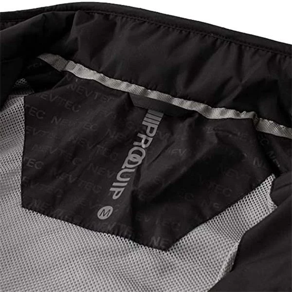 ProQuip Gents Aquatec Waterproof Jacket Black - Grey - Image 4