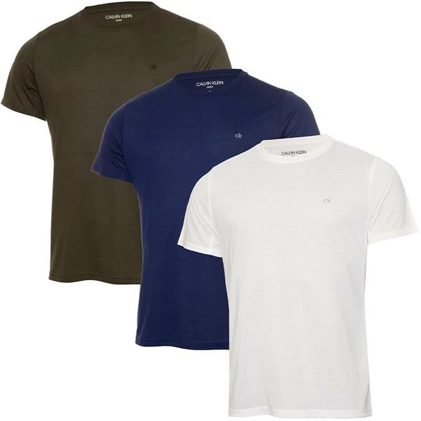 Calvin Klein Golf Gents T-Shirt 3-Pack Khaki - Navy - White
