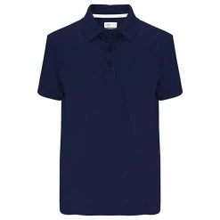 Callaway Junior - Boys Micro Hex Polo Shirt Blue (412)
