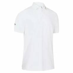 Callaway Gents Swing Tech™ Solid Polo Shirt Bright White (100)