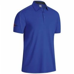 Callaway Gents Odyssey Contrast Stitch Polo Shirt Blue (471)