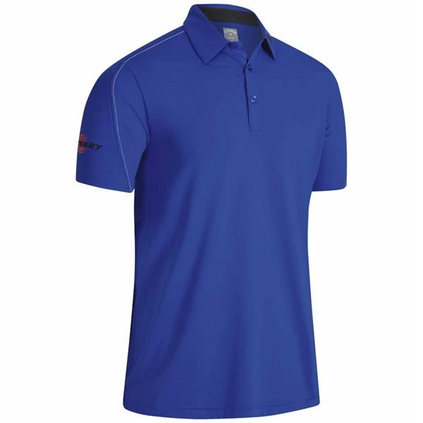 Callaway Gents Odyssey Contrast Stitch Polo Shirt Blue (471)