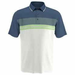 Callaway Gents Micro Geo Jacquard Polo Shirt Teal (098)