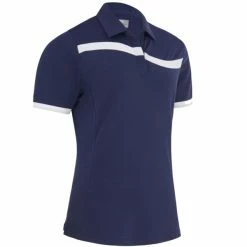 Callaway Ladies Color Block Polo Peacoat (410)