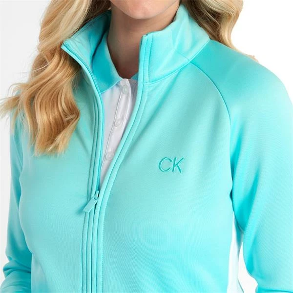 Calvin Klein Golf Ladies Leland Jacket Light Opal - Image 6