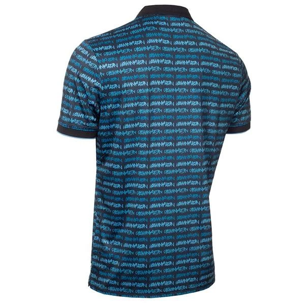 Calvin Klein Golf Gents Signature Polo Shirt Navy Boy Blue - Image 2