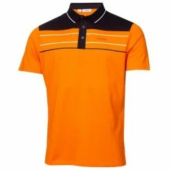 Calvin Klein Golf Gents Blackwater Polo Shirt Orange