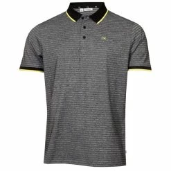 Calvin Klein Golf Gents Sudbury Polo Shirt Black Marl
