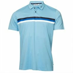 Calvin Klein Golf Gents Parker Polo Shirt Boy Blue