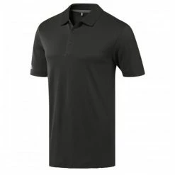 ADIDAS Gents Performance Polo Shirt Black