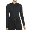 Nike Ladies Dri-FIT UV Victory Long Sleeve Crew Black (010)