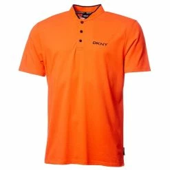 DKNY Gents Bath Beech Polo Shirt Flame