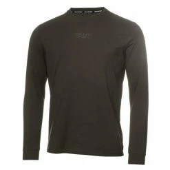 DKNY Gents Liberty Long Sleeve T-Shirt Army Green