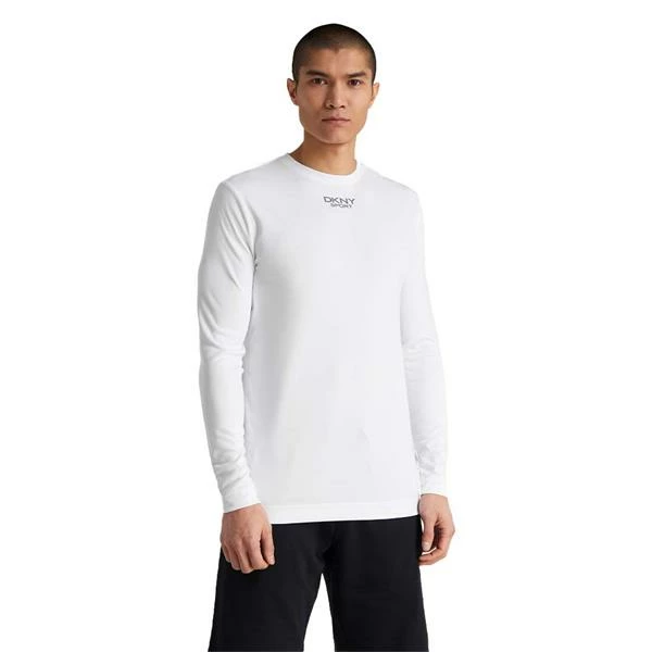 DKNY Gents Liberty Long Sleeve T-Shirt White - Image 3