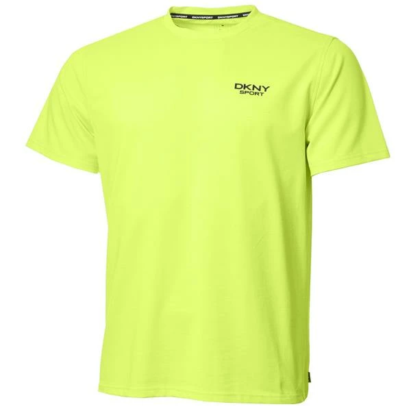 DKNY Gents Greenwood Pique T-Shirt Acid Lime