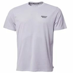 DKNY Gents Greenwood Pique T-Shirt Silver