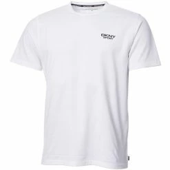 DKNY Gents Greenwood Pique T-Shirt White