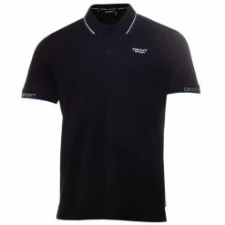 DKNY Gents South Slope Polo Shirt Black