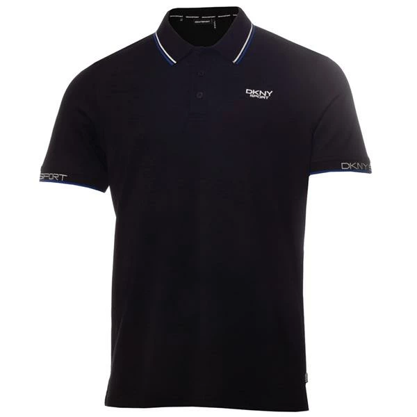 DKNY Gents South Slope Polo Shirt Black