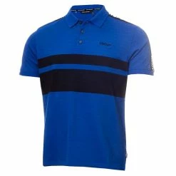 DKNY Gents Marine Park Polo Shirt Electric Blue