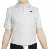 Nike Boys Dri-FIT Victory Printed Polo White (100)