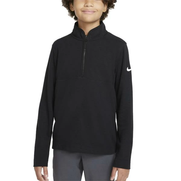 Nike Boys Dri-FIT Victory 1/2 Zip Top Black (010)
