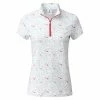 Daily Sports Ladies Marseille Cap Sleeve Polo Shirt Multicolour