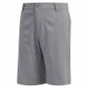 ADIDAS Junior - Boys Solid Golf Shorts Grey Three