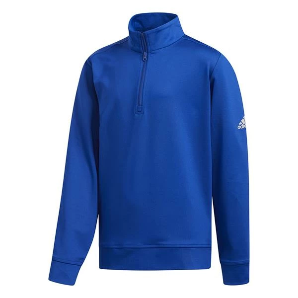 ADIDAS Junior - Boys Solid ½ Zip Sweatshirt Collegiate Royal