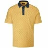 Farah Gents Frankston Polo Shirt Apricot - Teal