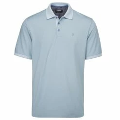 Farah Gents Kervin Polo Shirt Blue - Grey - White