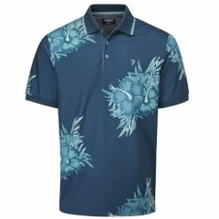 Farah Gents Dallas Polo Shirt Teal