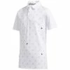 ADIDAS Junior - Boys Printed Polo Shirt White