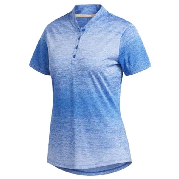 ADIDAS Ladies Gradient SS Polo Glory Blue