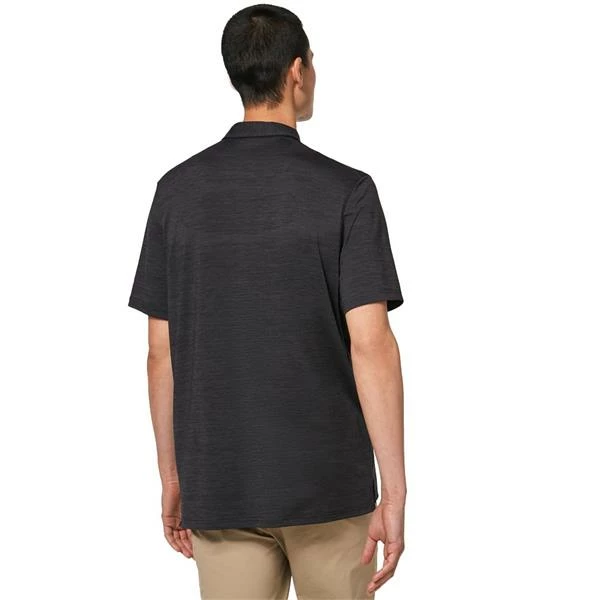 Oakley Gents Contender Polo Shirt Blackout Heather 09G - Image 4
