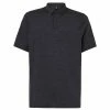 Oakley Gents Contender Polo Shirt Blackout Heather 09G