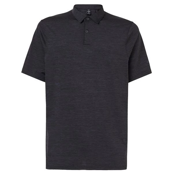 Oakley Gents Contender Polo Shirt Blackout Heather 09G
