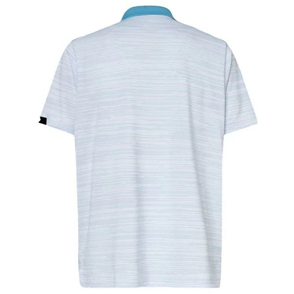 Oakley Gents Gravity Pro Stripe Polo Shirt White - Image 2