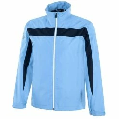 Galvin Green Junior - Boys Robert Paclite Jacket Light Blue - Navy (66)