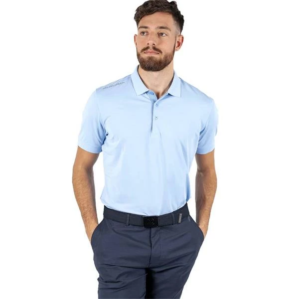 Galvin Green Gents Max VENTIL8™PLUS Polo Shirt Blue Bell - Image 3