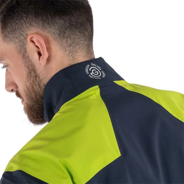 Galvin Green Gents Armstrong GORE-TEX Paclite Jacket Navy - White - Lime - Image 5