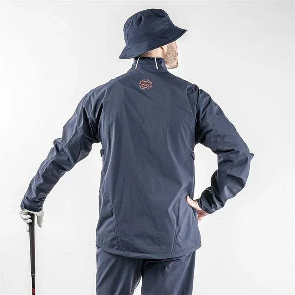 Galvin Green Gents Albert GORE-TEX Jacket White - Navy - Orange (13) - Image 4