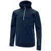 Galvin Green Junior - Boys Rob Insula ½ Zip Top Midnight Blue - White (31)